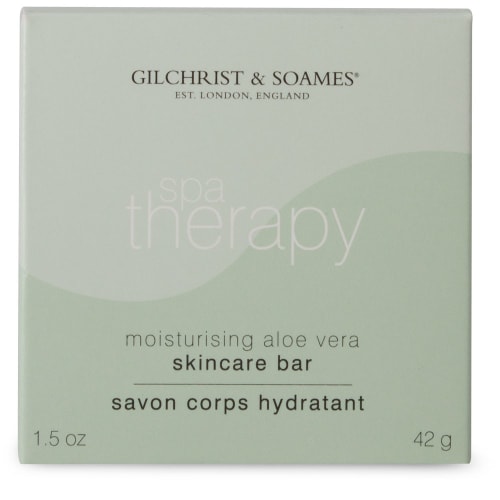 Spa Therapy Round Mint Aloe Soap, White, Carton, 1.5oz/42g 